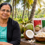 टी. एम. अन्नम्मा का नारियल चिप्स बिजनेस, नारियल और packaged coconut chips products के साथ